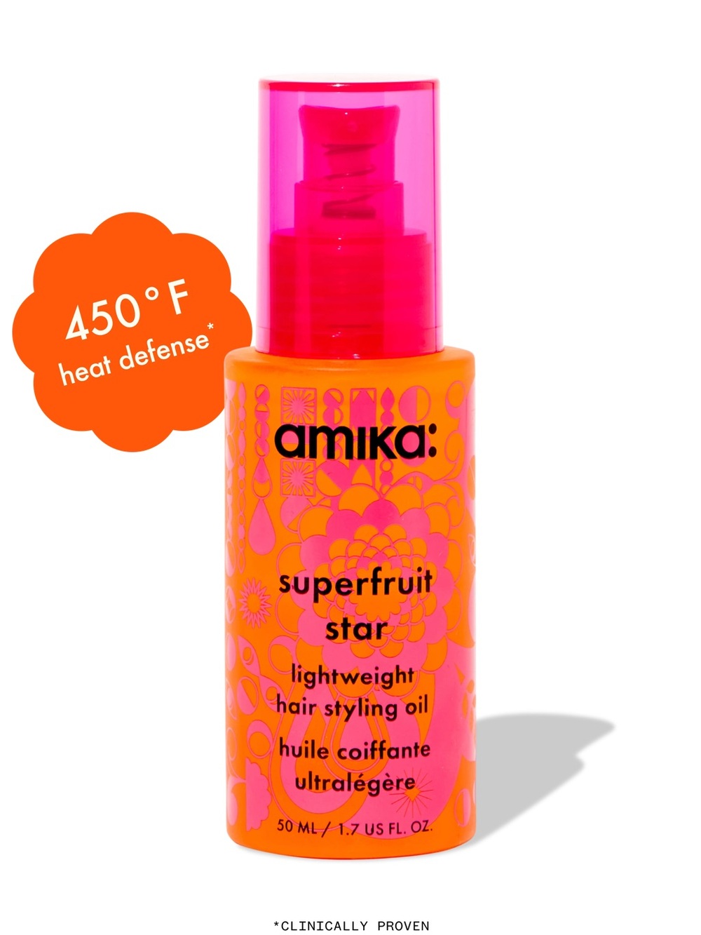 amika Superfruit Star Lightweight Hair Styling Oil